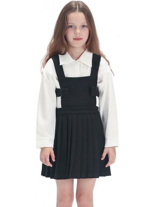 School dress with suspenders